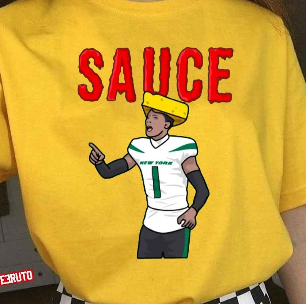 Sauce Gardner Jets Football Unisex T-Shirt - T-Shirt, Sweatshirt, Hoodie
