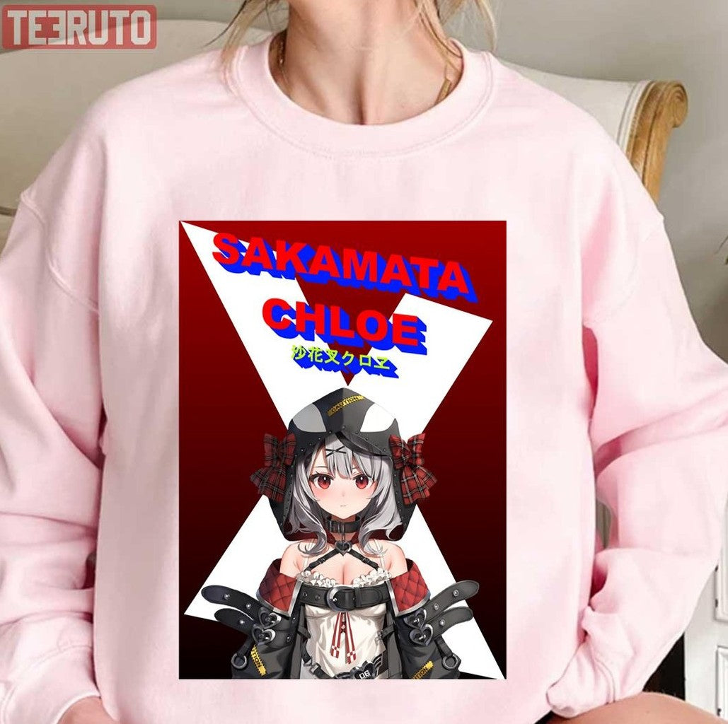 Sakamata Chloe Hololive Holox Unisex T-Shirt - T-Shirt, Sweatshirt, Hoodie