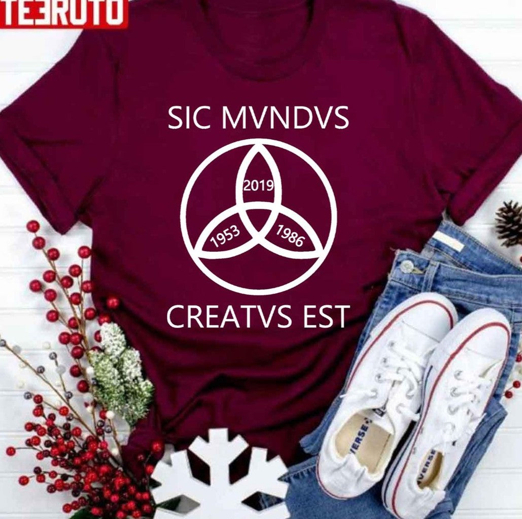 Sic Mundus Creatus Est Dark Unisex T-Shirt - T-Shirt, Sweatshirt, Hoodie
