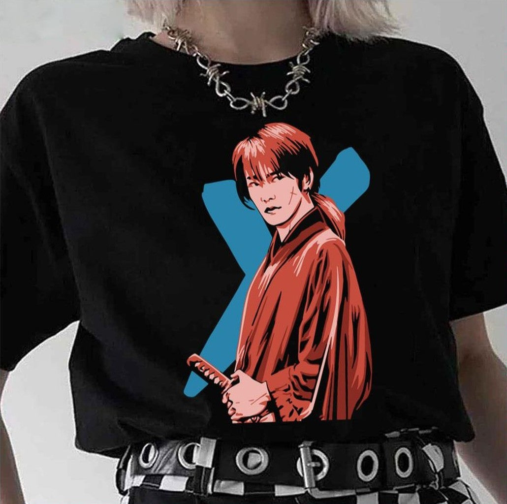 Rurouni Kenshin Retro Vintage Movie Art Unisex T-Shirt - T-Shirt, Sweatshirt, Hoodie