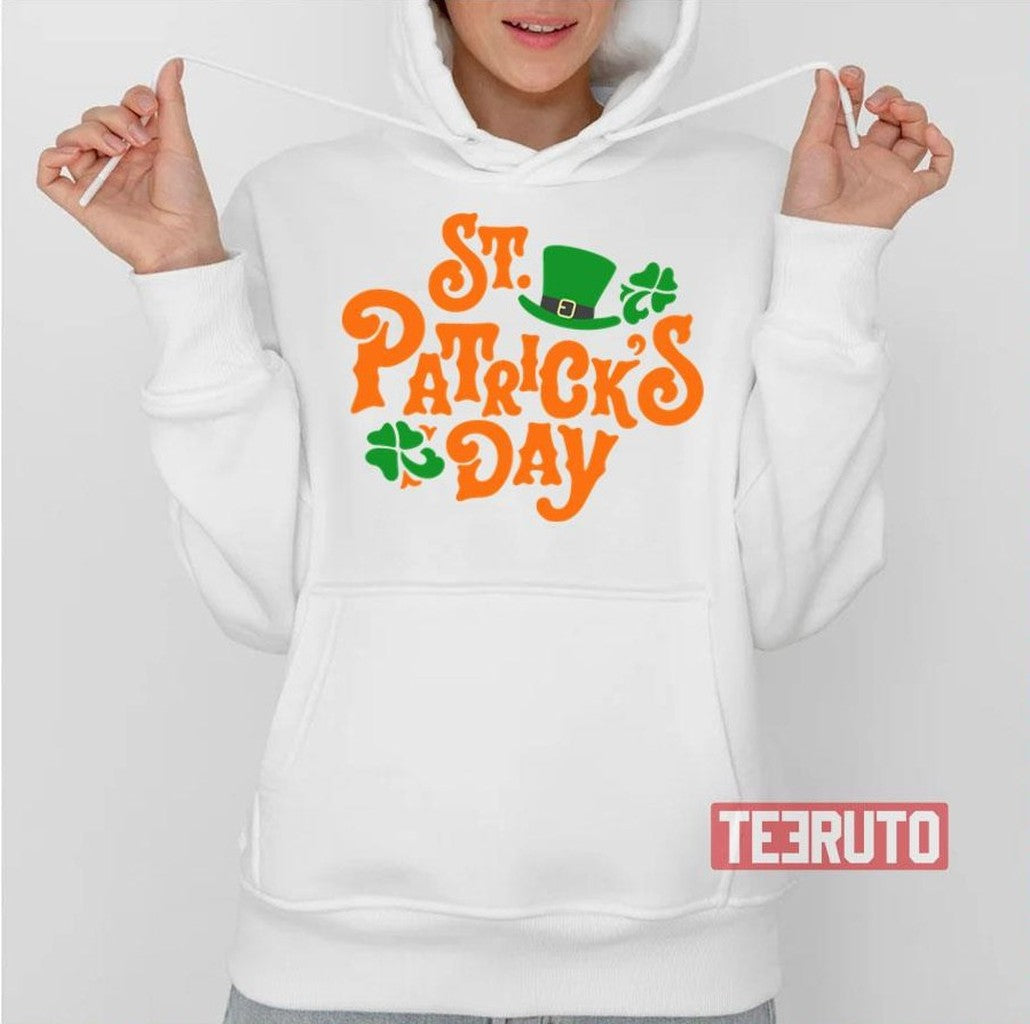 Saint Patricks Day Iconic Design Unisex Hoodie - T-Shirt, Sweatshirt, Hoodie