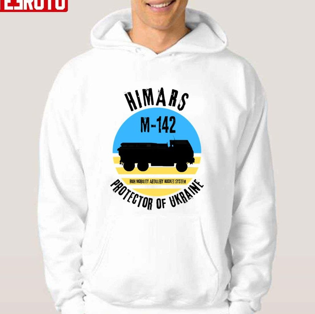 Protector Of Ukraine Himars M-142 Unisex Hoodie - T-Shirt, Sweatshirt, Hoodie