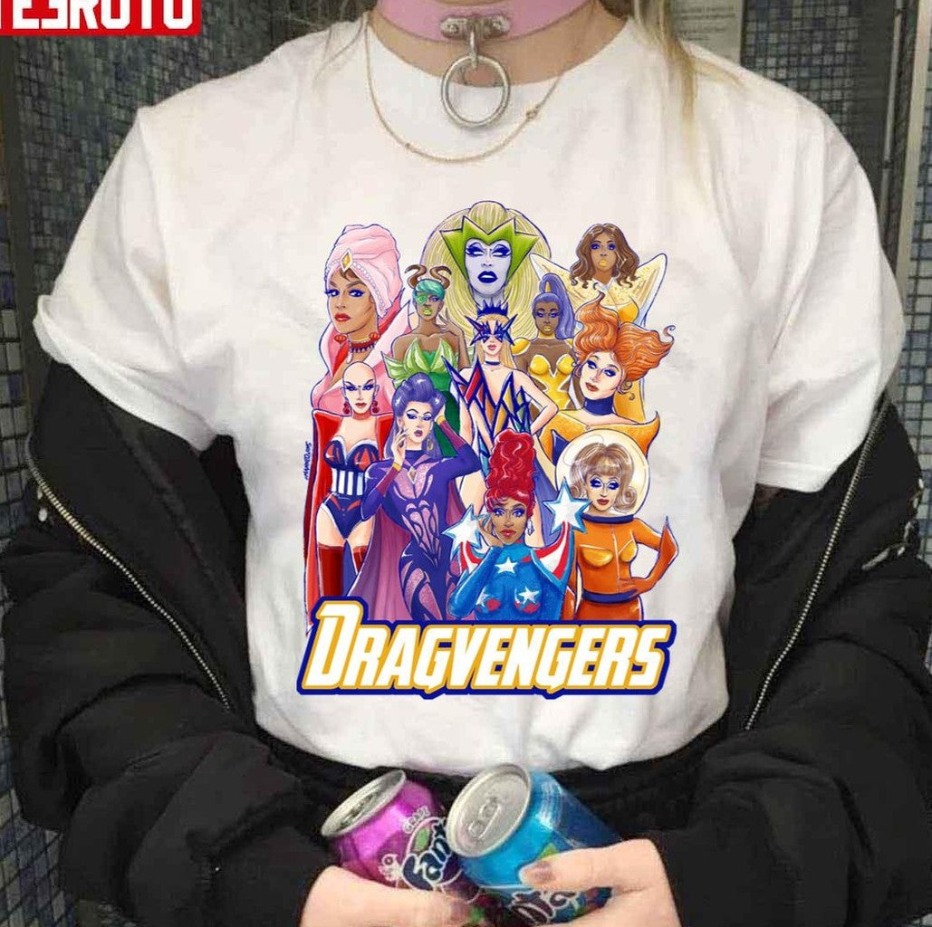 Rupaul's Dragvengers All Winners Unisex T-Shirt - T-Shirt, Sweatshirt, Hoodie