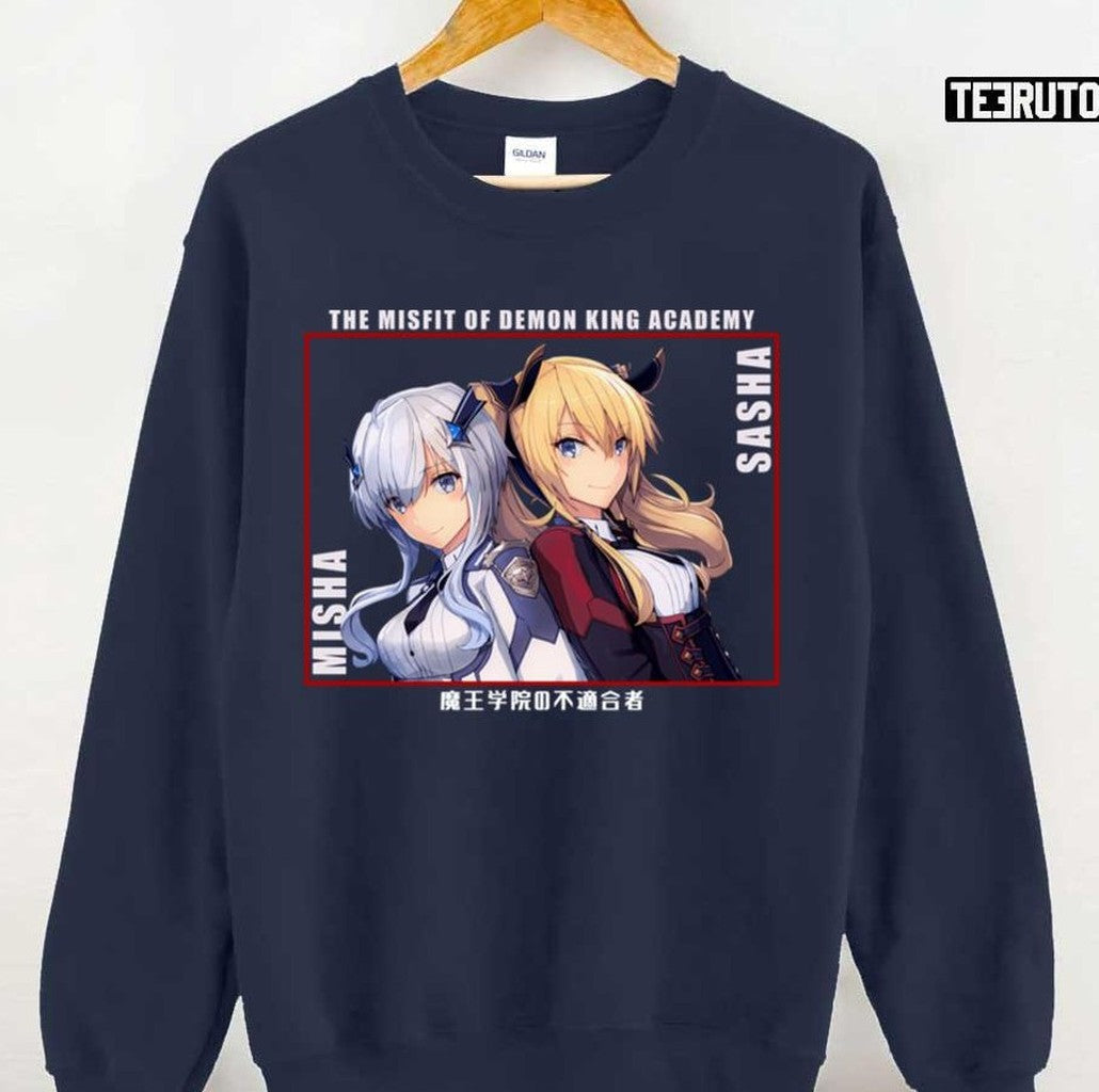 Sasha And Misha The Misfit Of Demon King Academy Art Unisex Sweatshirt - T-Shirt, Sweatshirt, Hoodie