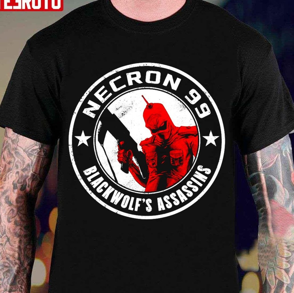 Necron 99 Red Rounded Logo Unisex T-Shirt - T-Shirt, Sweatshirt, Hoodie