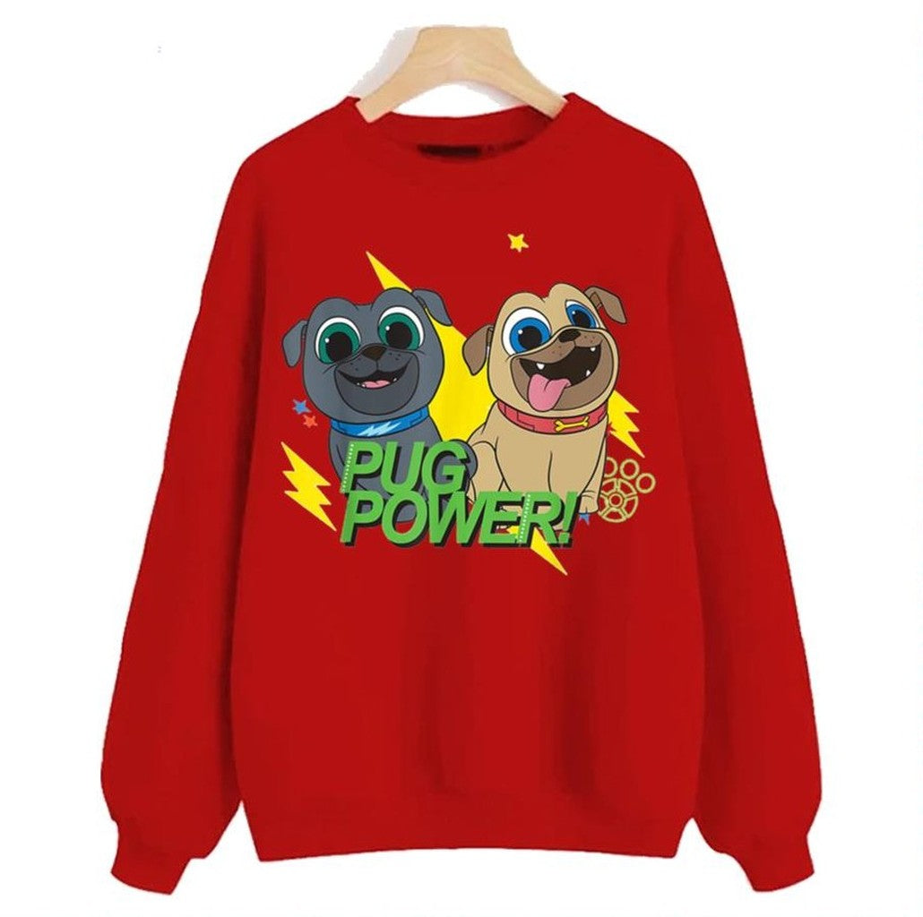 Pug Power Puppy Dog Pals Unisex Sweatshirt - T-Shirt, Sweatshirt, Hoodie