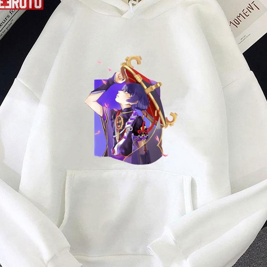 Pretty Scaramouche Genshin Fanart Unisex Hoodie - T-Shirt, Sweatshirt, Hoodie