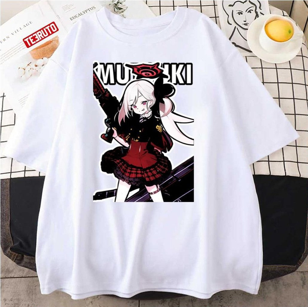 Mutsuki Blue Archive Asagi Mutsuki S Unisex T-Shirt - T-Shirt, Sweatshirt, Hoodie