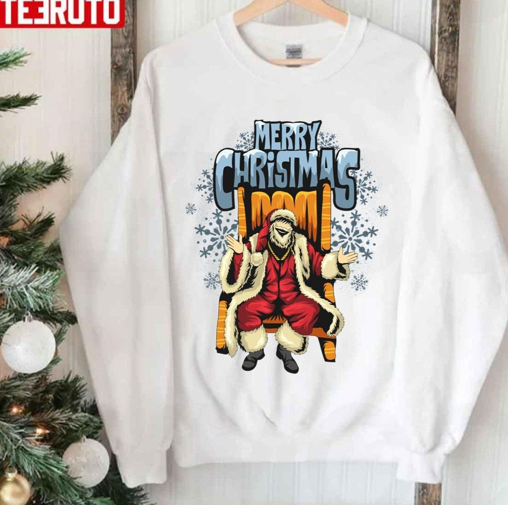 Oldschool Vibes Santa Claus Mery Chritsmass Unisex Sweatshirt - T-Shirt, Sweatshirt, Hoodie