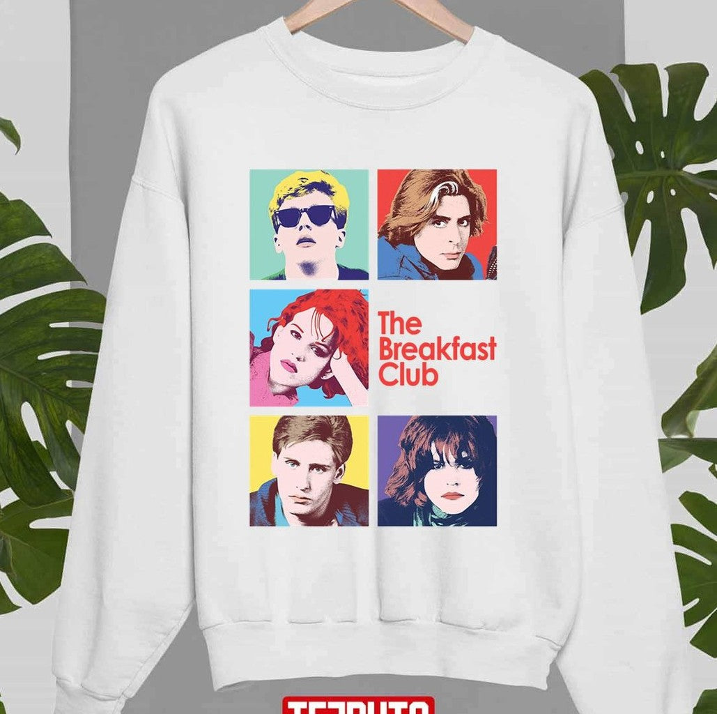 Retro The Breakfast Club Class Of 1985 Artwork Unisex Sweatshirt - T-Shirt, Sweatshirt, Hoodie