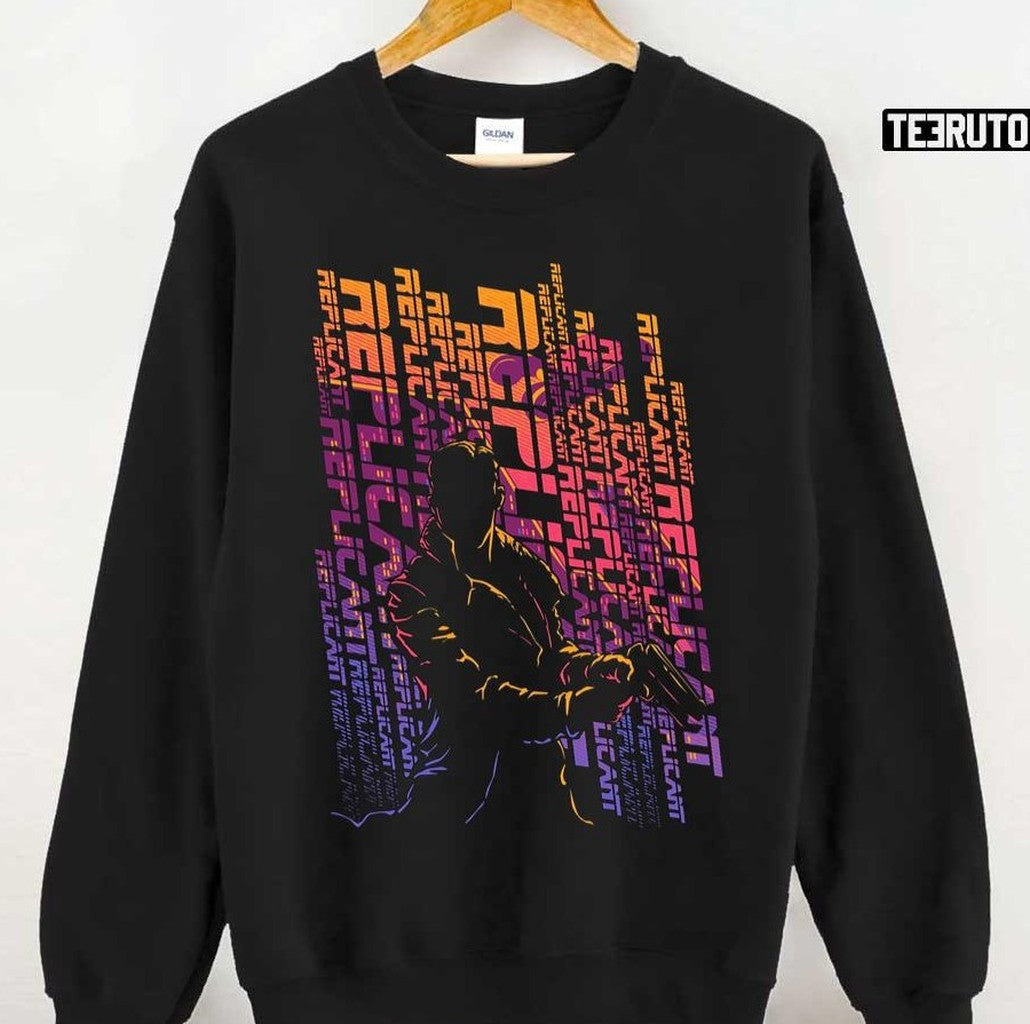 Replicant City Graphic Blade Runner Ryan Gosling Unisex Sweatshirt - T-Shirt, Sweatshirt, Hoodie