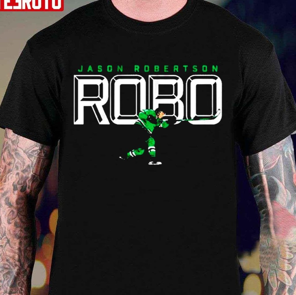 Premium Jason Robertson Robo Dallas Unisex T-Shirt - T-Shirt, Sweatshirt, Hoodie