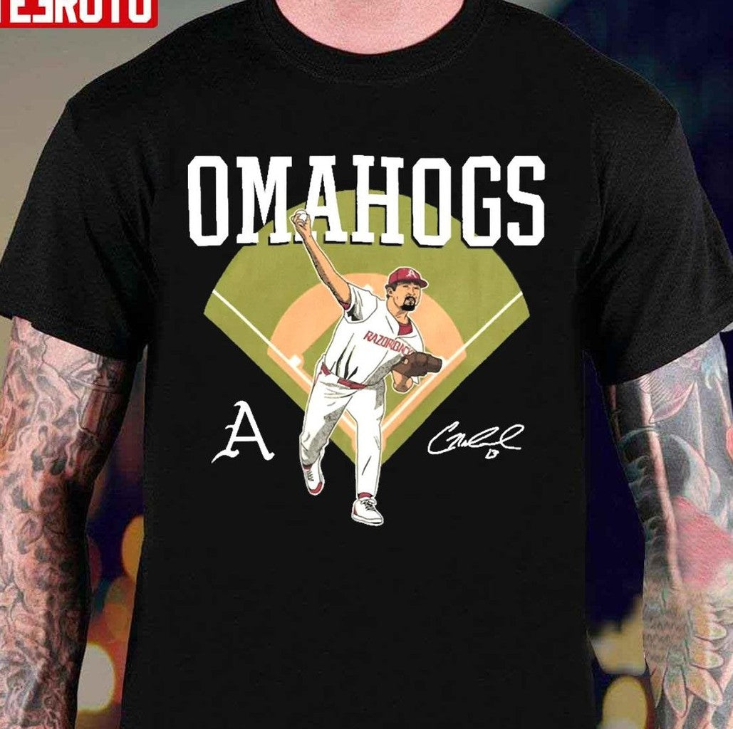 Omahogs A Logo Unisex T-Shirt - T-Shirt, Sweatshirt, Hoodie
