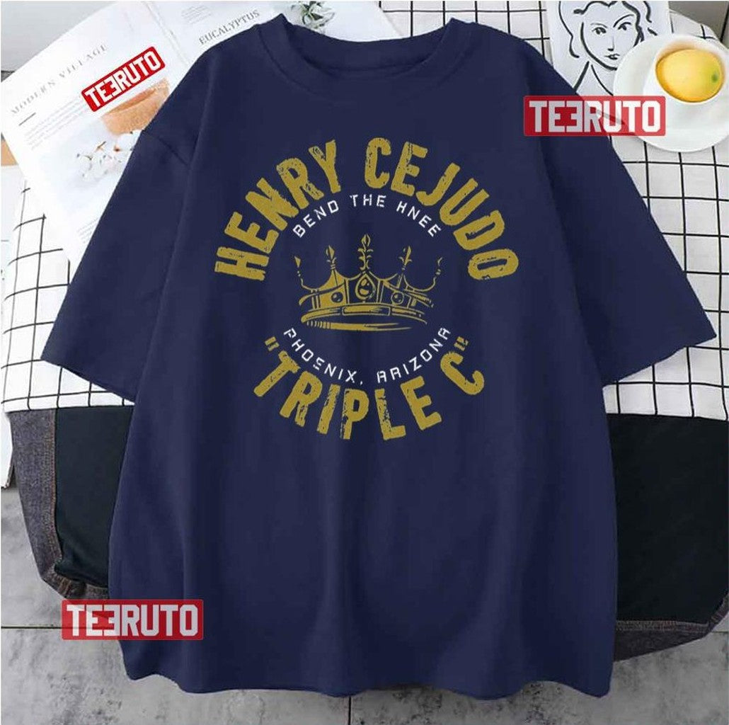Round Design Henry Cejudo Unisex T-Shirt - T-Shirt, Sweatshirt, Hoodie