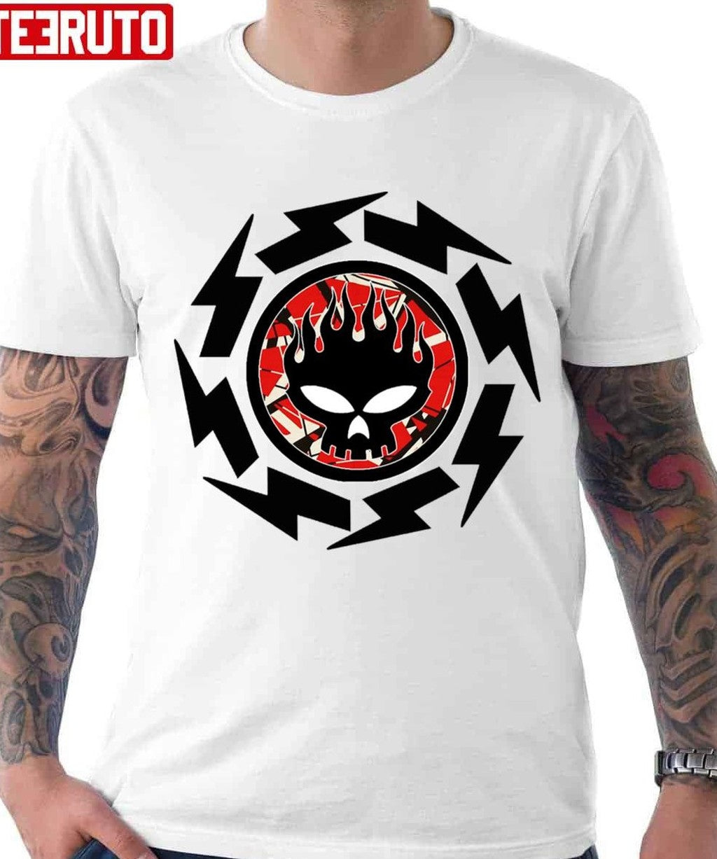 Offspring AC DC Van Halen Emblem Logo Unisex T-shirt - T-Shirt, Sweatshirt, Hoodie
