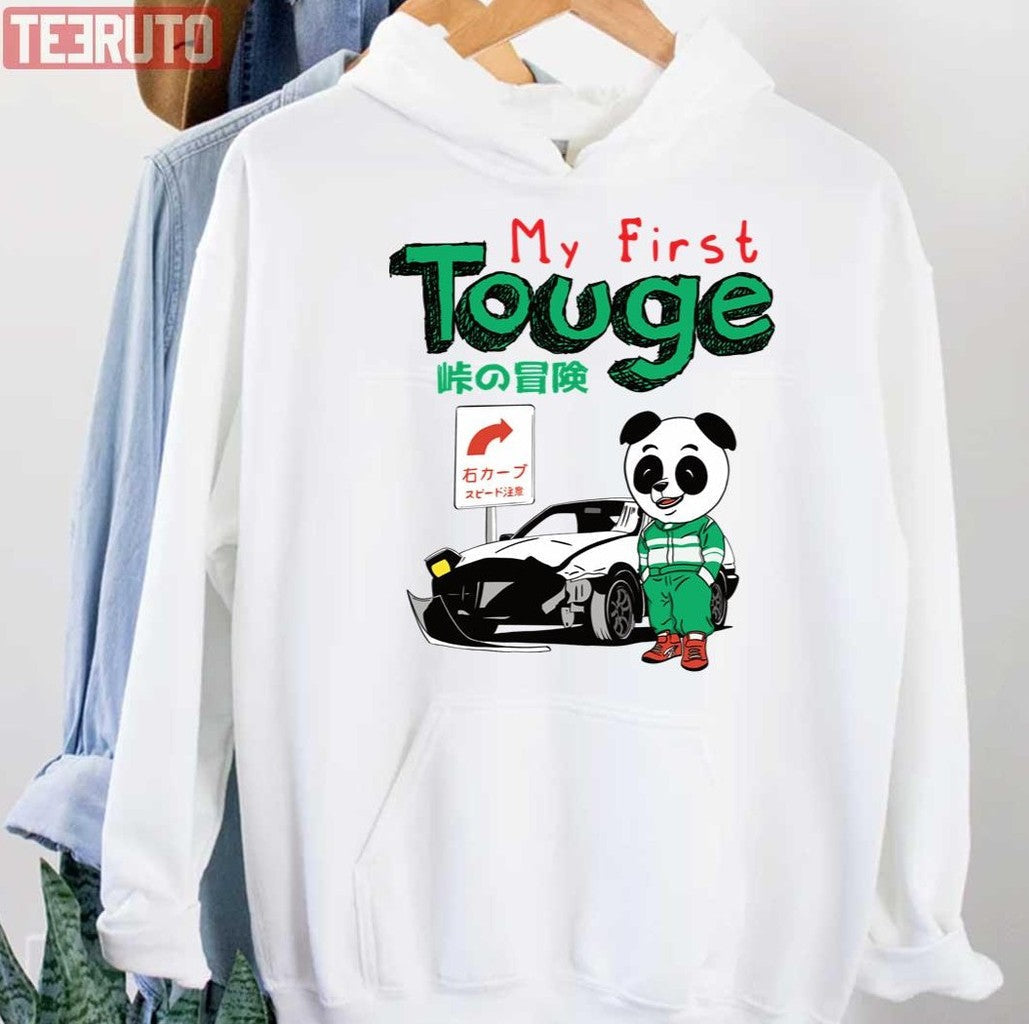 My First Touge Ae86 Trueno Initial D Unisex Hoodie - T-Shirt, Sweatshirt, Hoodie