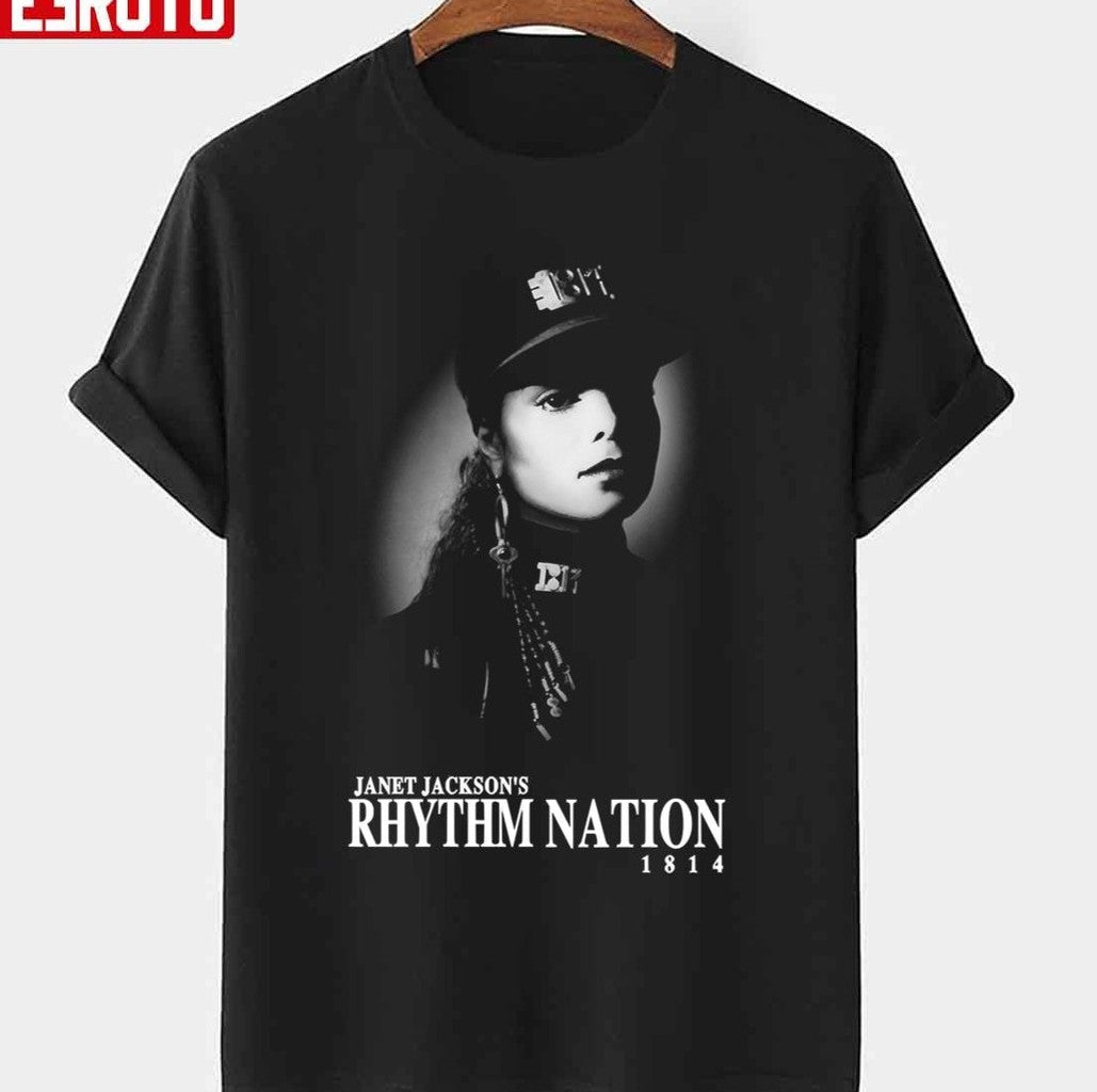 Rhythm Nation 1814 Best Janet Jackson Albums Unisex T-shirt - T-Shirt, Sweatshirt, Hoodie