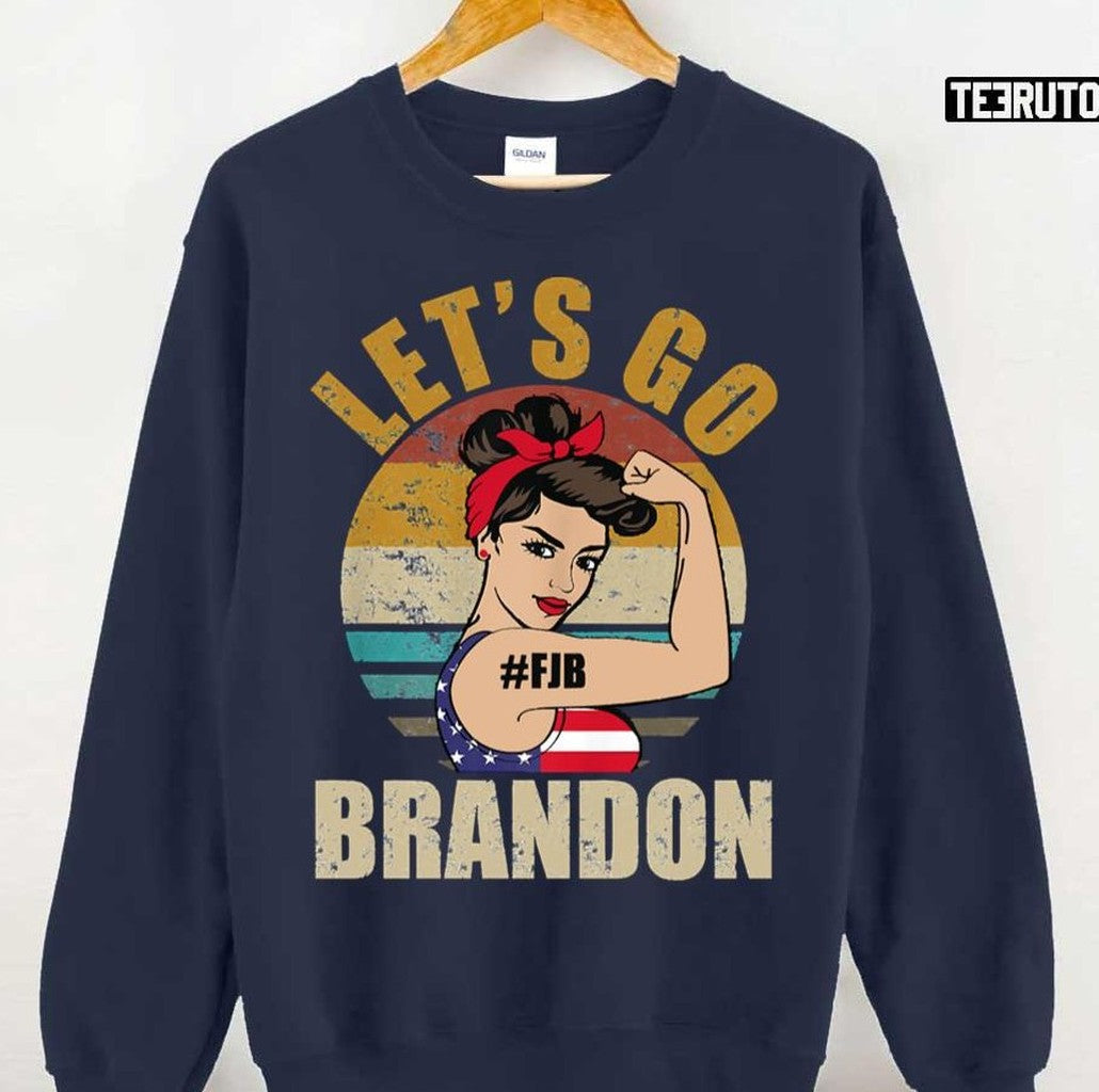 Retro Fjb Let's Go Brandon Unisex Sweatshirt - T-Shirt, Sweatshirt, Hoodie