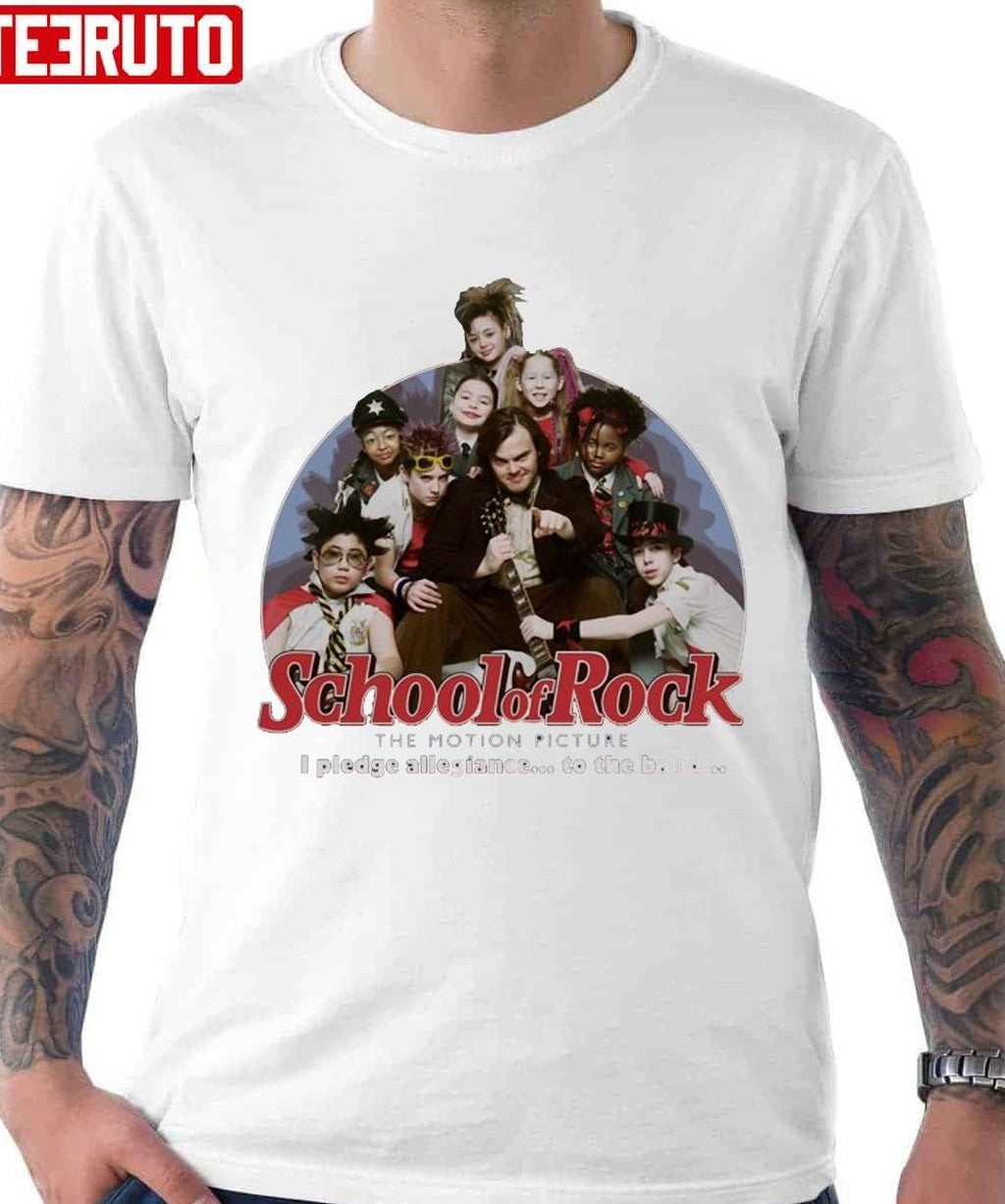 School Of Rock Music Band I Pledge Allegiance Big Boys Unisex T-Shirt - T-Shirt, Sweatshirt, Hoodie