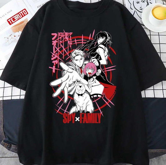 Anyas Family Spy X Family Anime Artwork Unisex T-Shirt - T-Shirt, Sweatshirt, Hoodie