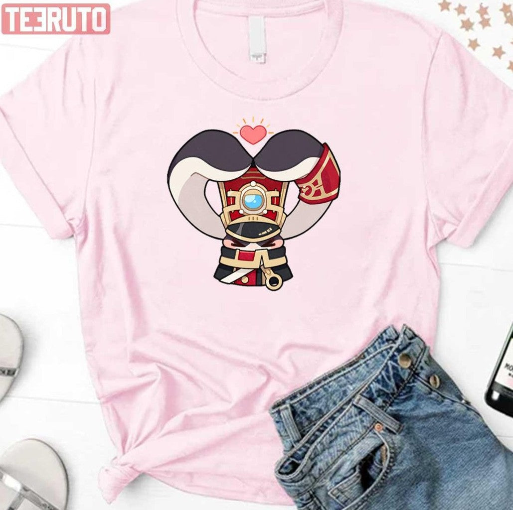 Pompom Chibi Honkai Star Rail Cute Unisex T-Shirt - T-Shirt, Sweatshirt, Hoodie