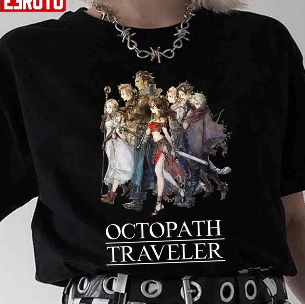 Octopath Traveler Unisex T-Shirt - T-Shirt, Sweatshirt, Hoodie
