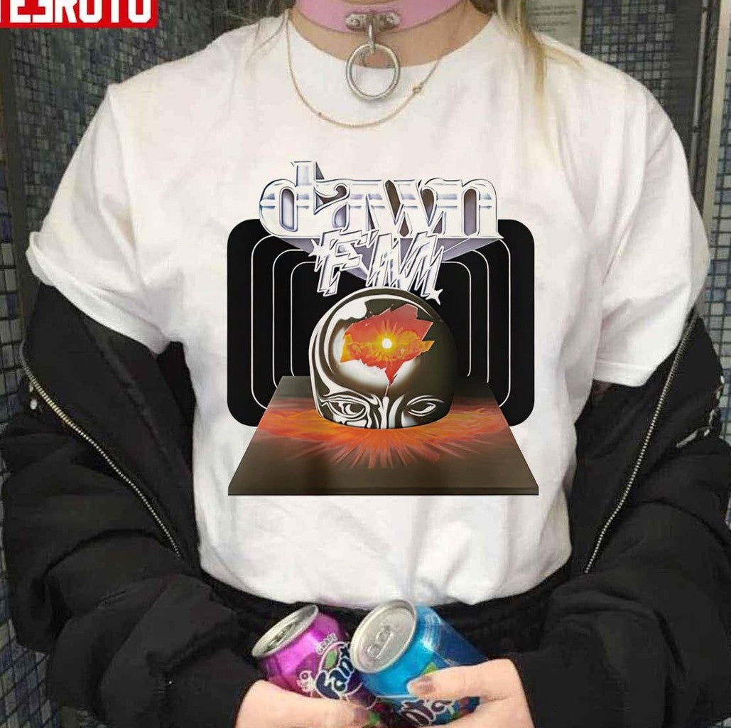 2022 The Weeknd Dawn Fm Unisex T-Shirt - T-Shirt, Sweatshirt, Hoodie