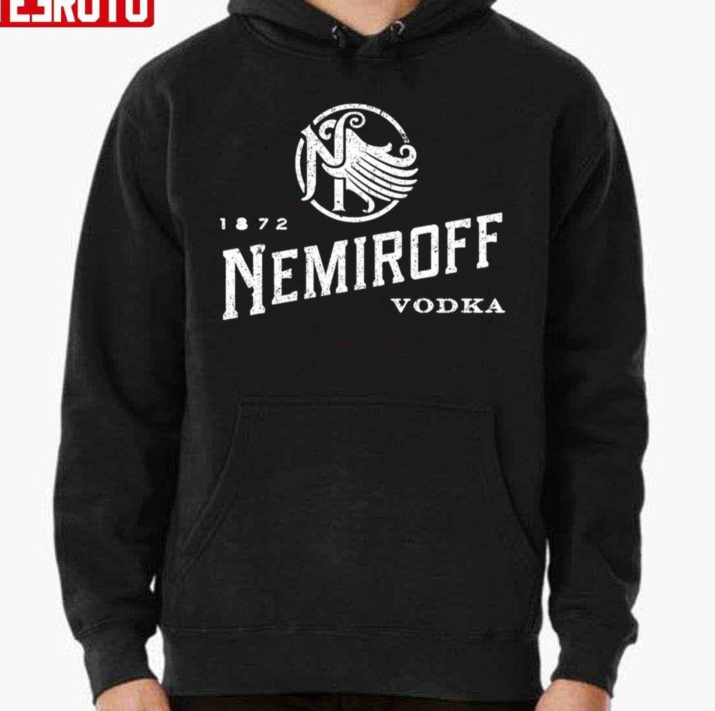Nemiroff Vodka Logo Unisex Hoodie - T-Shirt, Sweatshirt, Hoodie