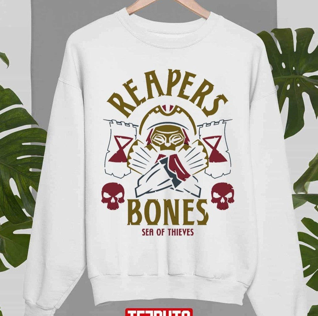 Reapers Bones Sea Of Thieves Design Unisex T-Shirt - T-Shirt, Sweatshirt, Hoodie