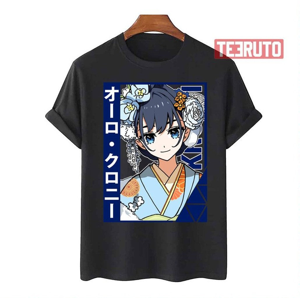 Ouro Kronii In Kimono Hololive Ouro Kronii Unisex T-Shirt - T-Shirt, Sweatshirt, Hoodie