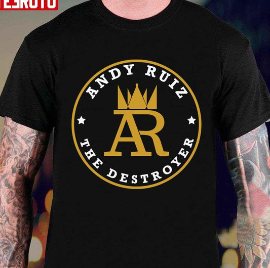 AR The Destroyer Andy Ruiz Logo Unisex T-shirt - T-Shirt, Sweatshirt, Hoodie
