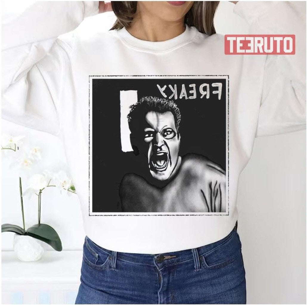 Monochromatic Freaky Vince Vaughn Unisex Sweatshirt - T-Shirt, Sweatshirt, Hoodie