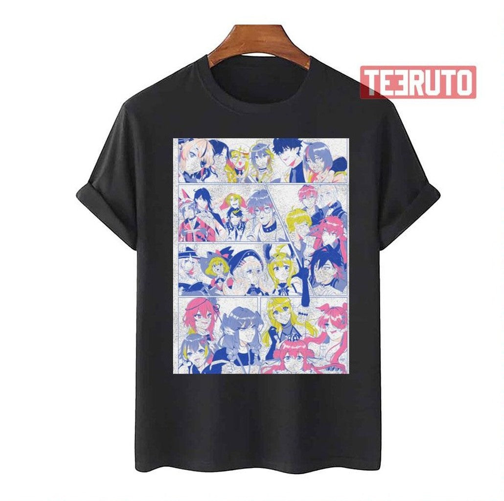 Nijisanji En All Characters Graphic Unisex T-Shirt - T-Shirt, Sweatshirt, Hoodie