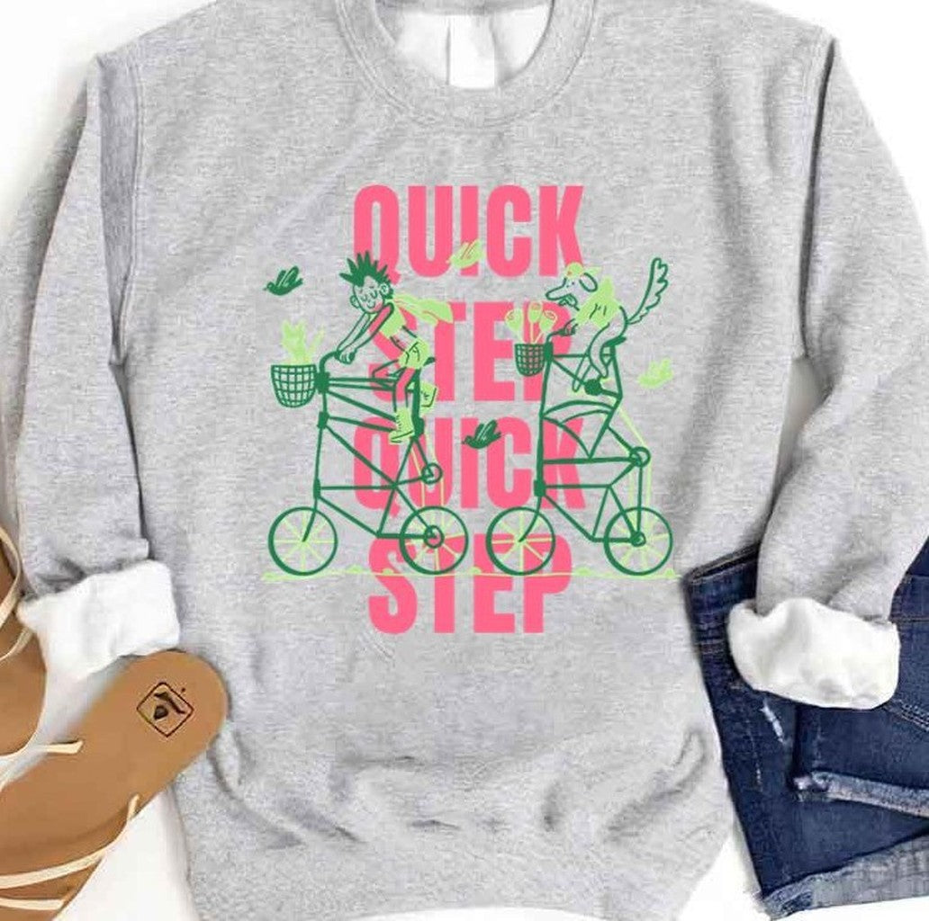 Quick Step Duo Cycling Unisex Sweatshirt - T-Shirt, Sweatshirt, Hoodie