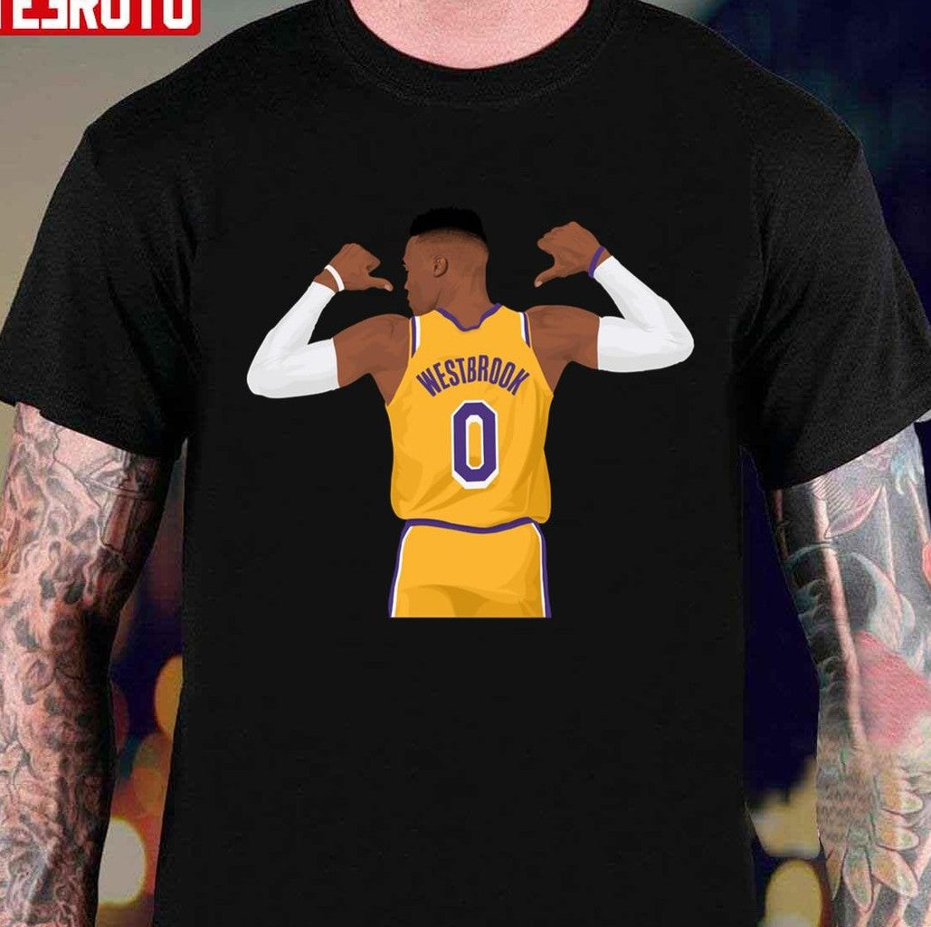 NBA Player Russell Westbrook 0 Unisex T-Shirt - T-Shirt, Sweatshirt, Hoodie