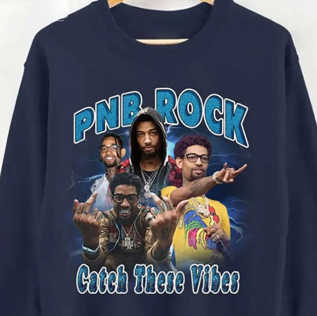 Rest in Peace 1991  2022 PnB Rock Sweatshirt - T-Shirt, Sweatshirt, Hoodie