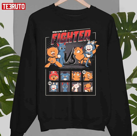 Anime Fighter Unisex Sweatshirt - T-Shirt, Sweatshirt, Hoodie