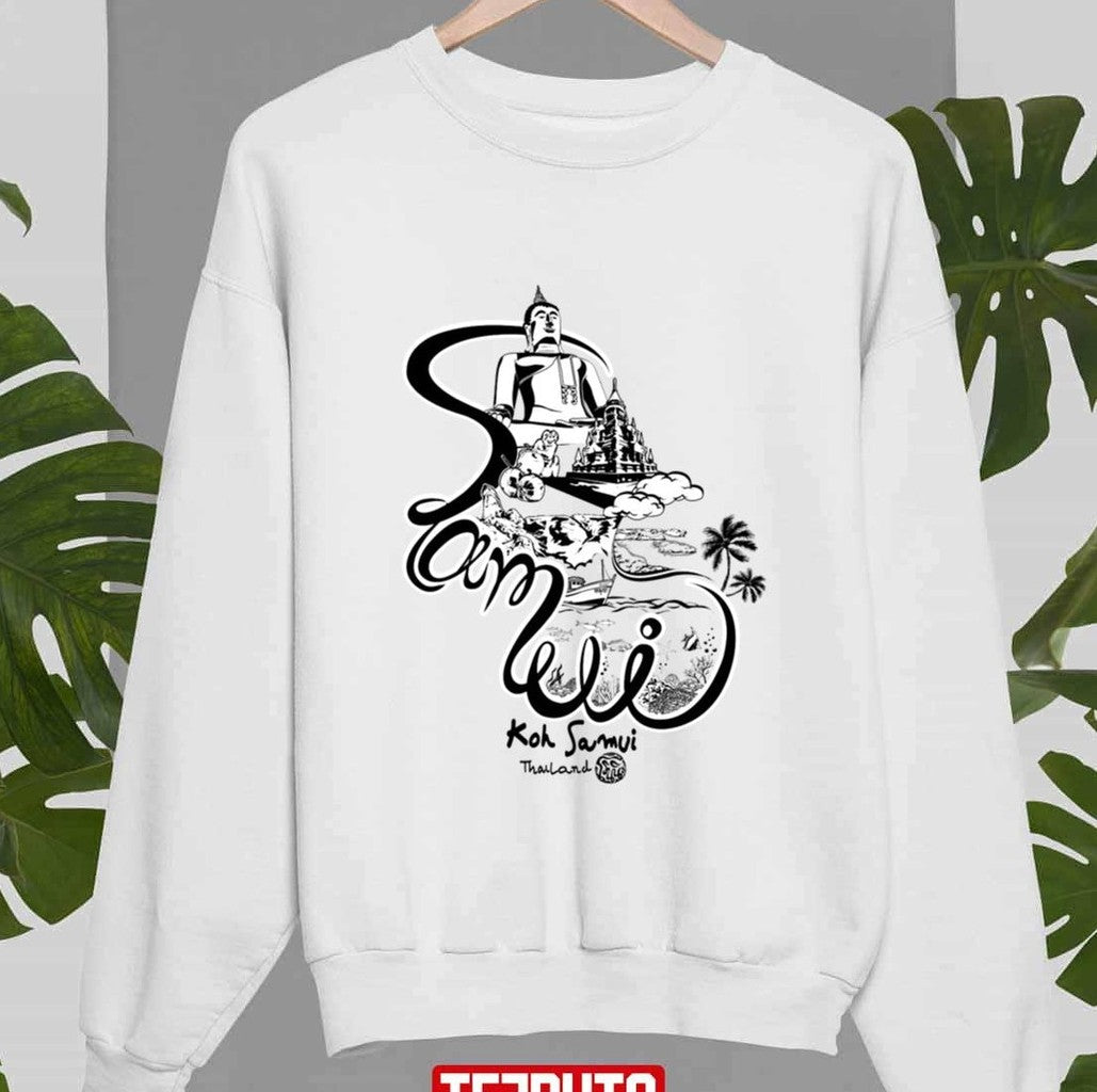 Samui Landmark Bl Unisex Sweatshirt - T-Shirt, Sweatshirt, Hoodie