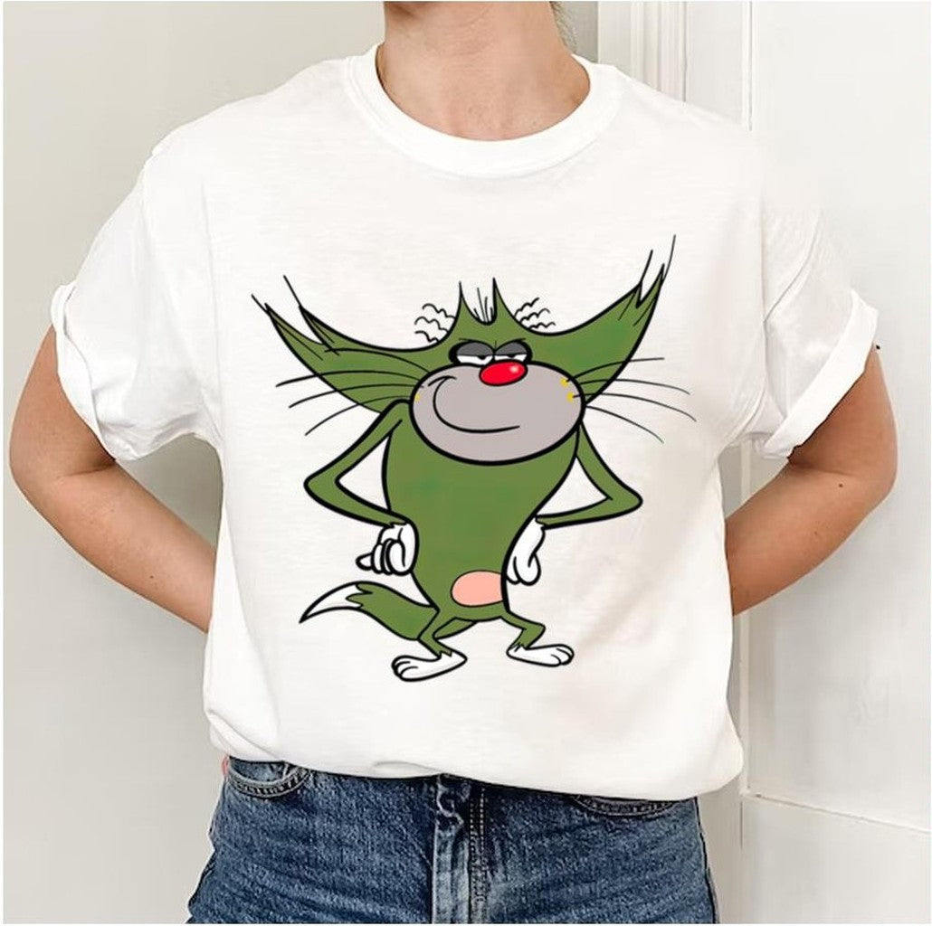 Oggy's Friend From Oggy And The Cockroaches Unisex T-Shirt - T-Shirt, Sweatshirt, Hoodie