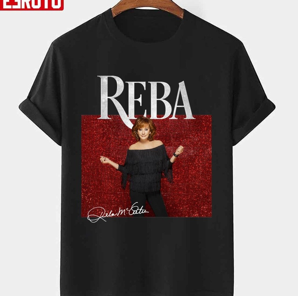 Retro Reba Live In Concert 2022 With Signature Reba Mcentire Unisex T-Shirt - T-Shirt, Sweatshirt, Hoodie