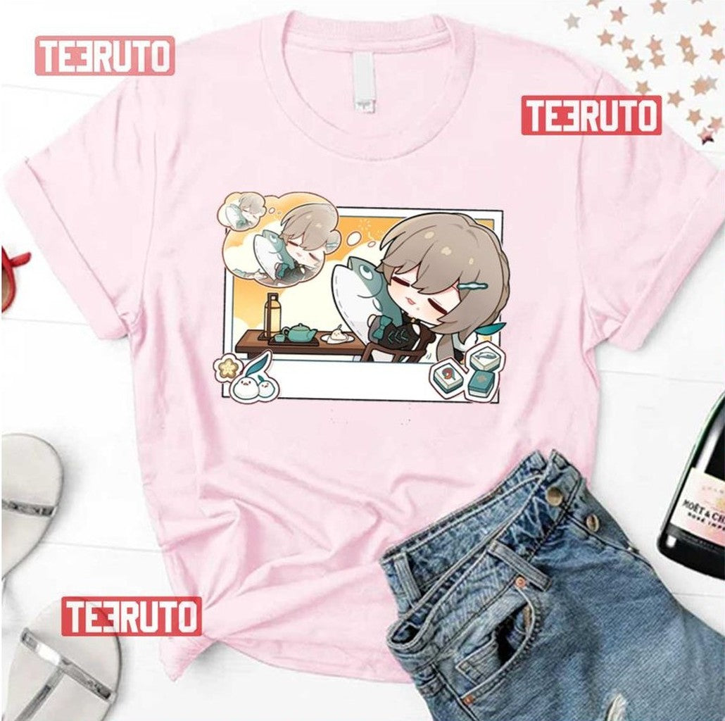 Qingque Laziness Honkai Star Rail Unisex T-Shirt - T-Shirt, Sweatshirt, Hoodie