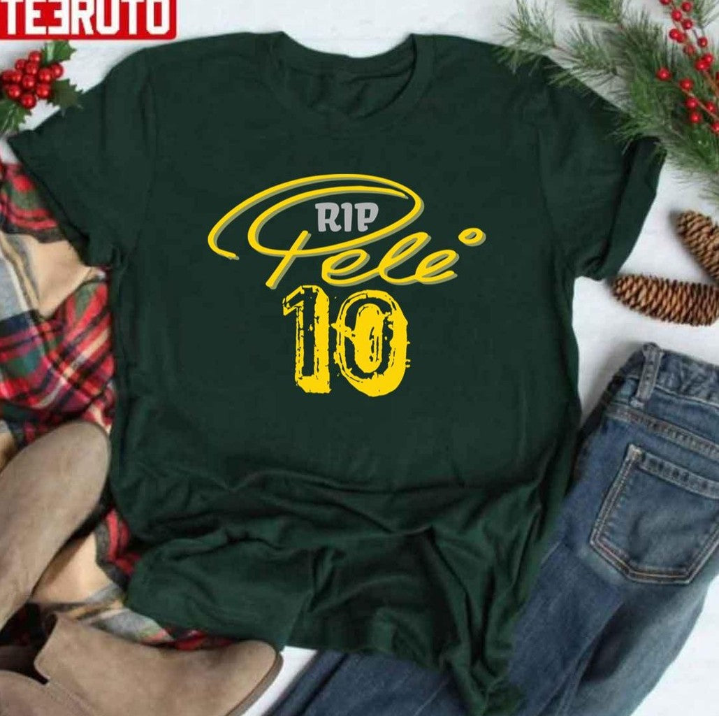 Number 10 Forever Legend Never Die Pele Unisex T-Shirt - T-Shirt, Sweatshirt, Hoodie
