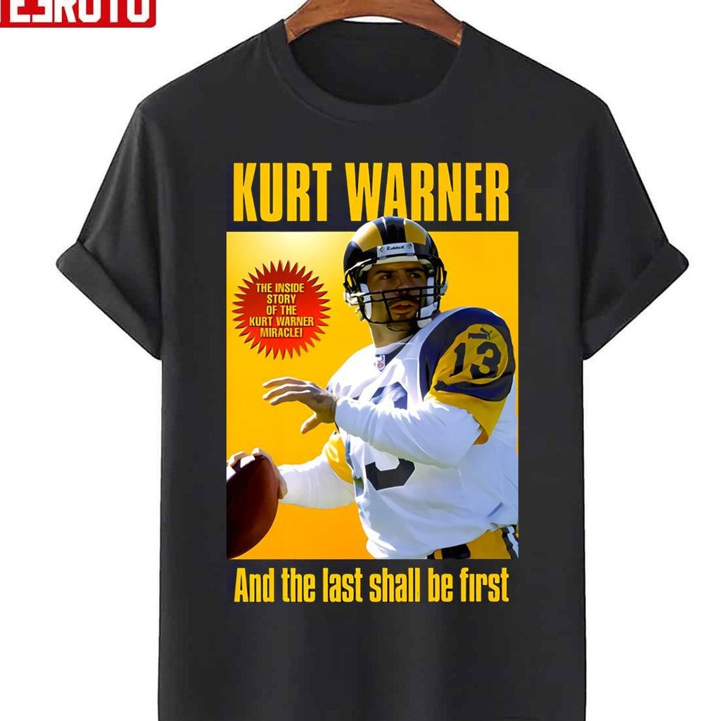 Mouth Watering Kurt Warner Yellow Design Unisex T-Shirt - T-Shirt, Sweatshirt, Hoodie