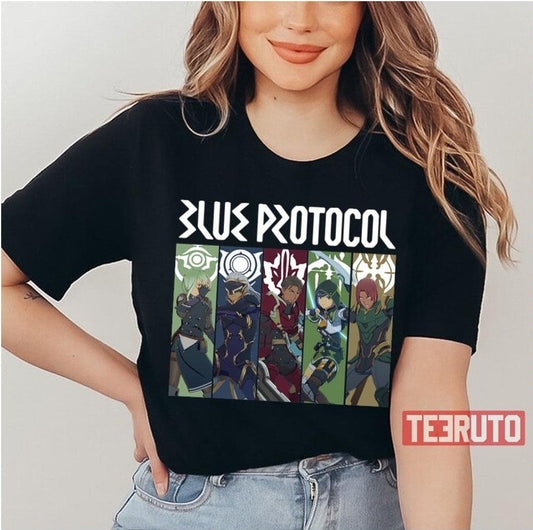 Anime Hero Game Blue Protocol Unisex T-Shirt - T-Shirt, Sweatshirt, Hoodie