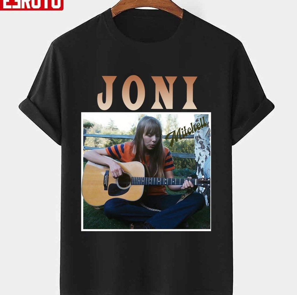 Music Retro Joni Mitchell Best Design Unisex T-shirt - T-Shirt, Sweatshirt, Hoodie
