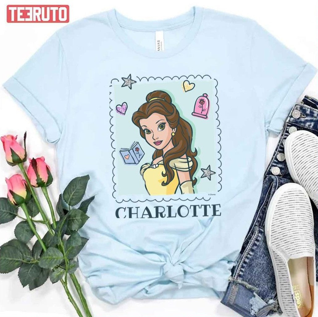 Personalized Name Belle Beauty And The Beast Unisex T-Shirt - T-Shirt, Sweatshirt, Hoodie