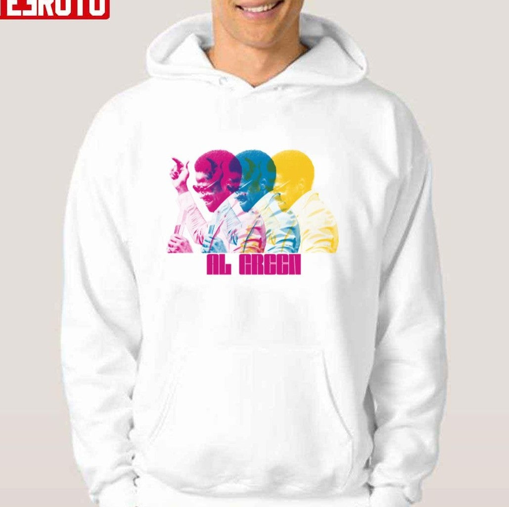 RGB Al Green Art Unisex Hoodie - T-Shirt, Sweatshirt, Hoodie