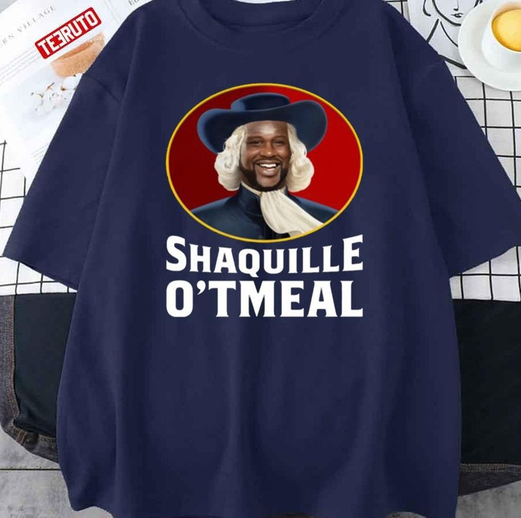Shaquille Oatmeal Oneal Parody Unisex T-Shirt - T-Shirt, Sweatshirt, Hoodie