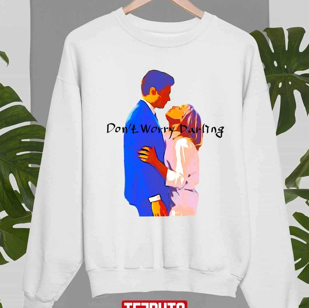 Movie Don't Worry Darling Vector Art Unisex Sweatshirt - T-Shirt, Sweatshirt, Hoodie