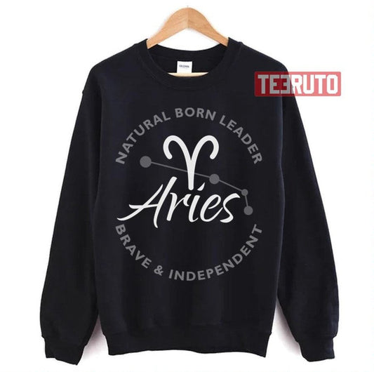 Aries Astrology Zodiac Sign Unisex Sweatshirt - T-Shirt, Sweatshirt, Hoodie